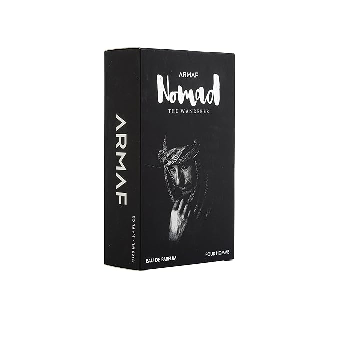 Armaf Nomad The Wanderer for Men Eau de Parfum Spray, 3.4 Ounce / 100 ml