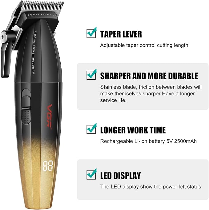 VGR 003 Fresh Fade Hair