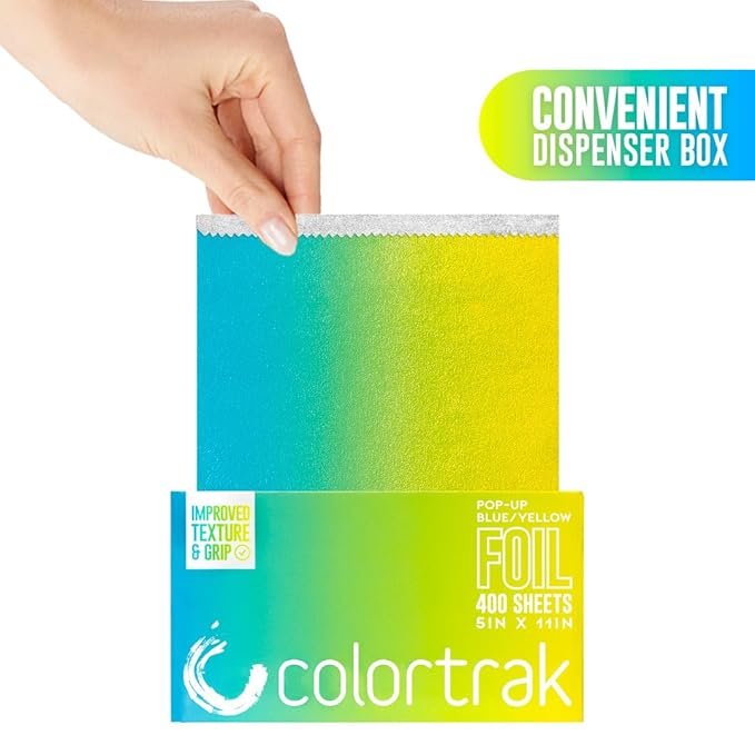 Colortrak Blue/Yellow Gradient Pop-up Foil