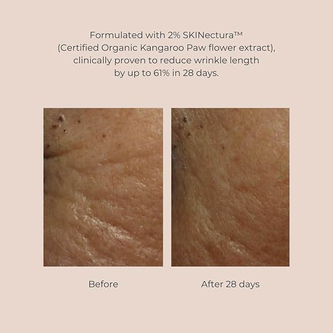 INIKA Organic Pure Perfection Primer | Clinically Proven to Boost Hydration + Reduce Wrinkles. Skincare Enriched. Smooth Dewy Finish. Extend Makeup & Create a Flawless Base. 30mL