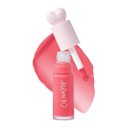 ColourPop Weightless Liquid Blush - Hydrating, Liquid Blush for Cheeks - Glowy Summer Makeup with Hyaluronic Acid for a Healthy Glow - Designed with a Doe Foot Applicator - Angel Face (0.30 oz)