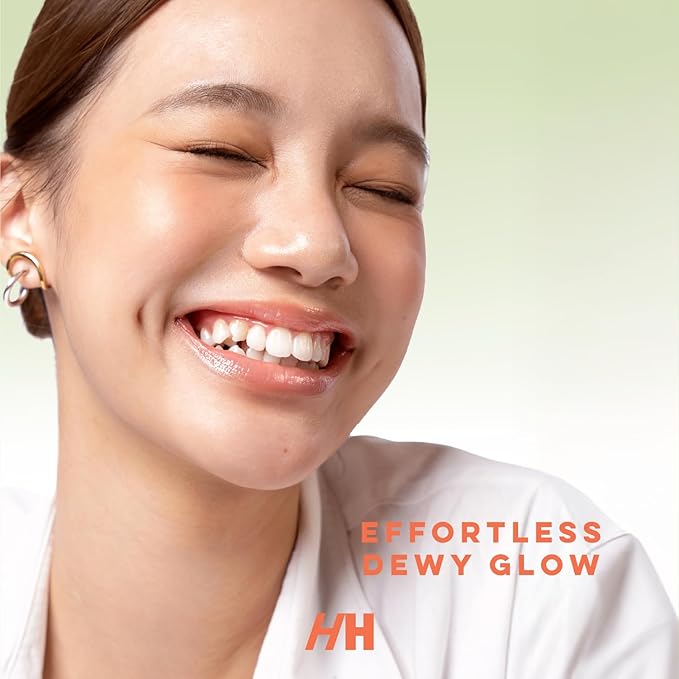 Handmade Heroes 100% Natural Vegan Tinted Lip Gloss with Hyaluronic Acid - Lightweight Moisturizing Soft Lipstick for Dry Lips - Spirited (Colorless)