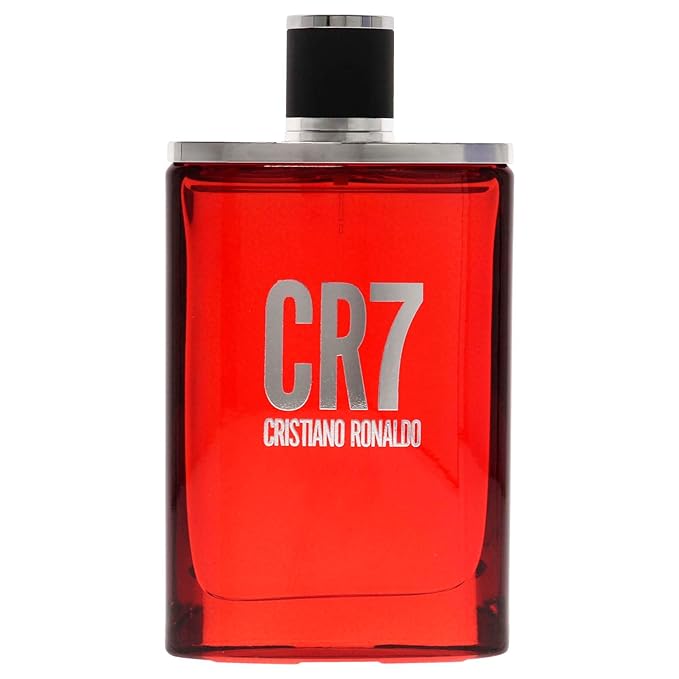 CR7 Cristiano Ronaldo - Eau De Toilette Cologne Scent for Men - Woody, Musky Scent with Lavender, Cardamom, Tobacco, and Cedar - From Cristiano Ronaldo’s Original Men’s Fragrance Collection - 3.4 oz