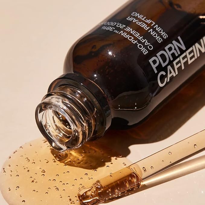 IOPE BIO-PDRN Caffeine Shot Serum | 38% Plant-Based Vegan PDRN & 20,000ppm Caffeine & Niacinamide in a Bottle, Plumping Skin, Intense Lifting and Firming, Korean Skincare, 1.01 Fl Oz