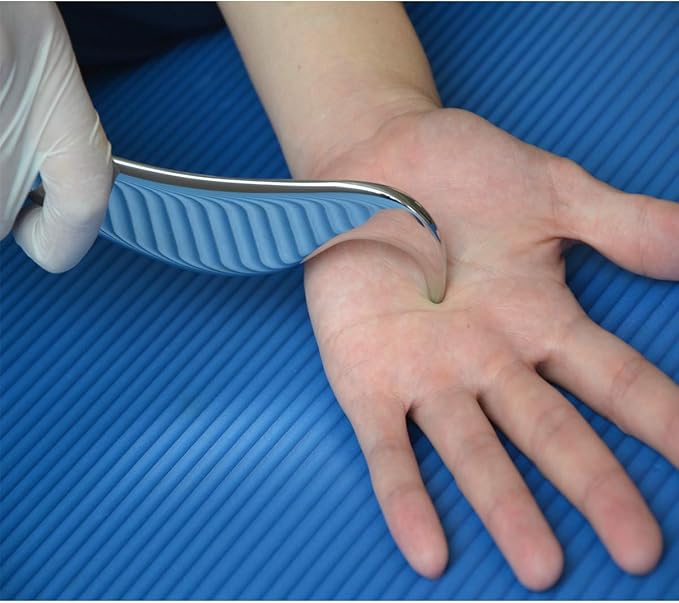 Gua sha Tool gua sha Stainless Steel iastm Tool Gussha Massage Tool Muscle Scraping Tool for Soft Tissue Therapy and Reduce Arms,Back, Legs, Neck Muscle Pain(DN)………