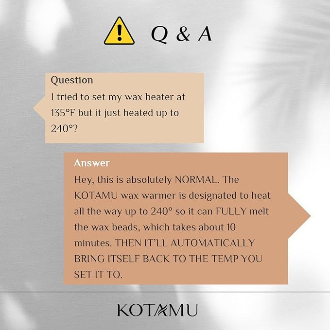 KOTAMU Wax Kit Pink Digital Hair Removal Waxing Kit for Women & Men Hot Wax Warmer Pot for Face, Eyebrow, Body, Brazilian, Bikini, Sensitive Skin Waxing Machine with 25 Accessories for Home Salon