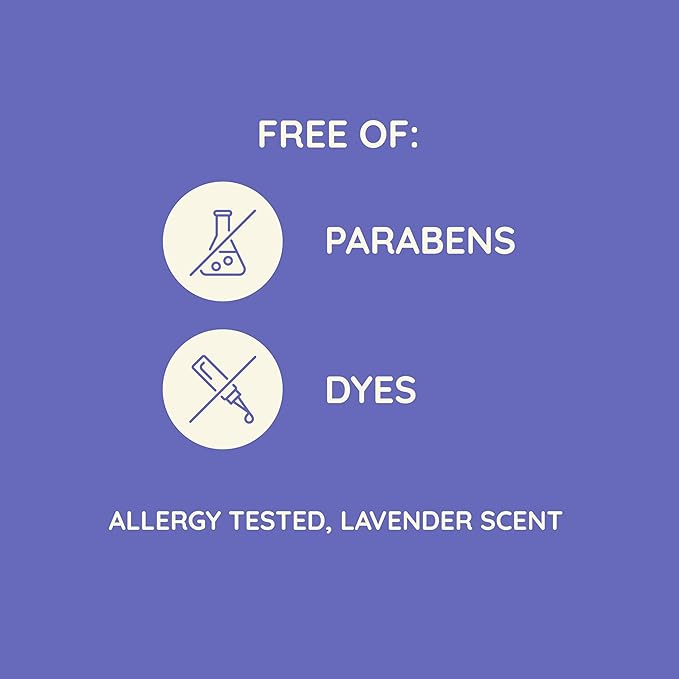 Aveeno Stress Relief Body Wash for Women, Calming Lavender Scent & Prebiotic Oat, Cleanser for Sensitive Dry Skin, Paraben, Dye & Soap-Free, 33 Fl Oz