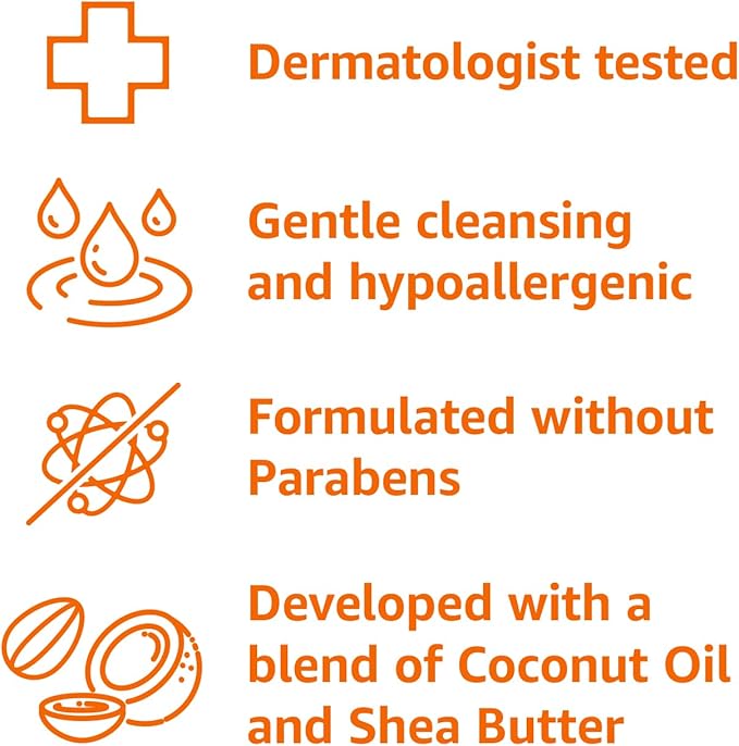 Amazon Basics Body Wash for Sensitive Skin, Hypoallergenic 22 fl oz (Pack of 1)