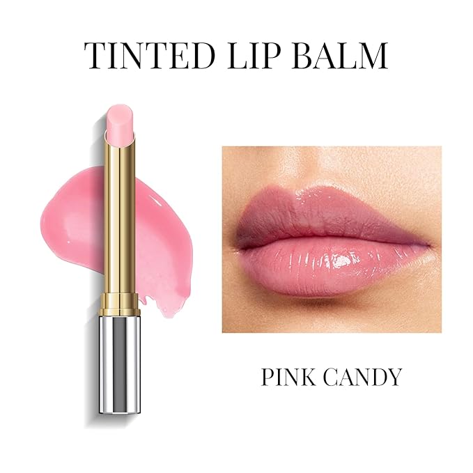 KYDA Tinted Lip Balm, Hydrating Sheer Lips,