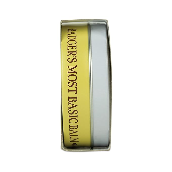 Badger - Unscented Dry Skin Balm, Sensitive Skin Balm, Moisturizing Balm for Dry Cracked Skin, Unscented Balm, Skin Moisturizer Balm, 2 oz (3 Pack)