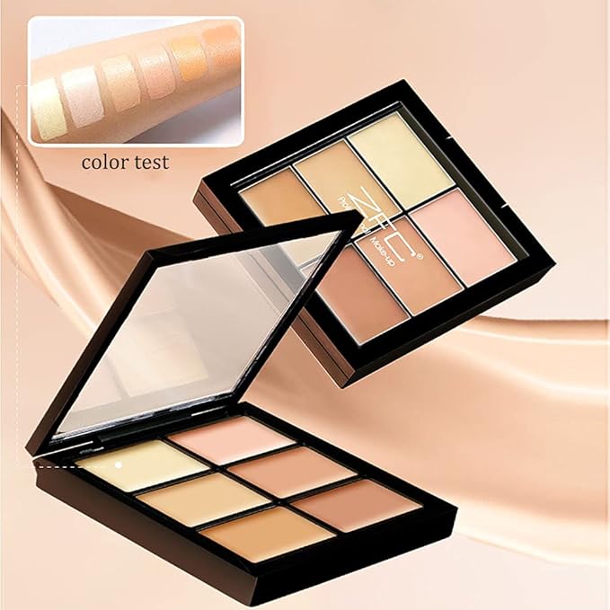 Concealer Palette 6 Shades Makeup Contour Palette Facial