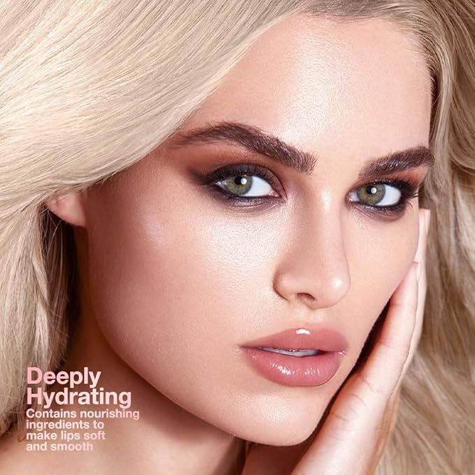 2PCS Honey Lipstick Tinted Lip Balm - Sheer Hydrating Lipstick for All Skin Tones - Moisturizing Lip Gloss, Nourishing Lip Balm with a Hint of Natural Warm Orange Pink Cherry Tint