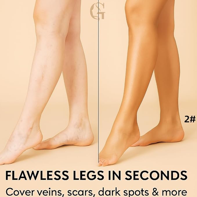 Waterproof Body Concealer – Tattoo, Scar & Vein Cover Up | No-Transfer Leg Makeup & Body Foundation for Flawless Skin, Long-Lasting Coverage for All Skin Tones – 100ml (FAIREST)