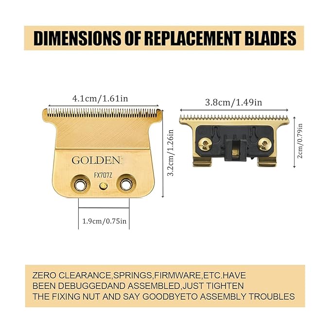 FX707Z DLC Replacement Blades for