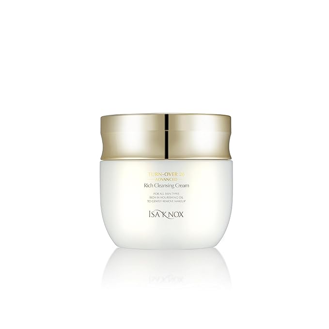 Isa Knox Turnover 28 Advanced (Cleansing Cream, 6.8fl oz) - Nourishing Makeup Remover without Residue by LG Beauty. Evergreen Oak, Pomegranate Vinegar, African Walnut Oil.