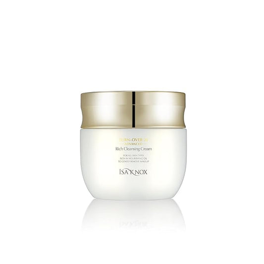 Isa Knox Turnover 28 Advanced (Cleansing Cream, 6.8fl oz) - Nourishing Makeup Remover without Residue by LG Beauty. Evergreen Oak, Pomegranate Vinegar, African Walnut Oil.