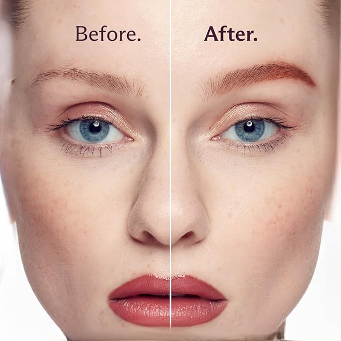 3-in-1 Brow Pencil Subtl Staks- Vegan, Smudge-Proof, with Spoolie Brush and Clear Gel - Best Eyebrow Pencil for Fluffing, Filling, and Setting Brows, Auburn