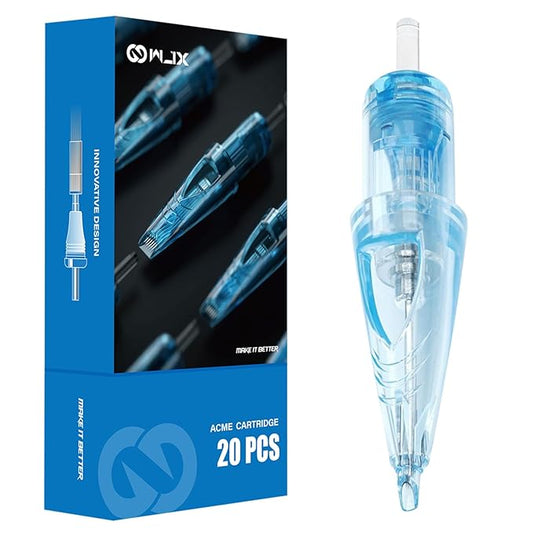 WJX Tattoo Cartridges 20Pcs Disposable Needles Round Liner 1203RL