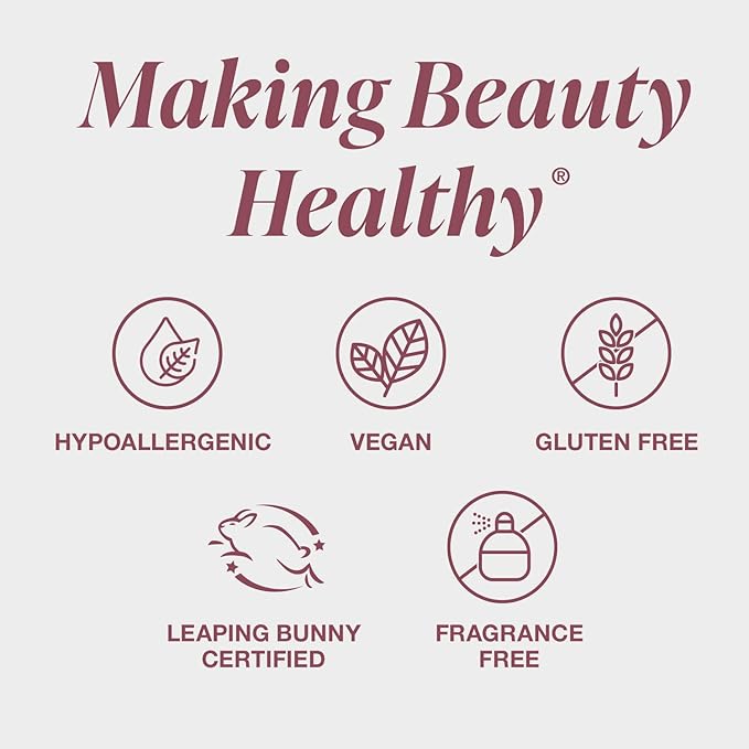 Mineral Fusion 2-in-1 Lip & Cheek Stain Syrah, 0.10 fl oz, Bright Red hydrating, long-lasting, matte lip and cheek color