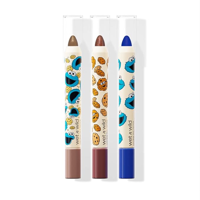 wet n wild x Sesame Street, Om Nom Nom 3-Piece Multi-Stick Kit
