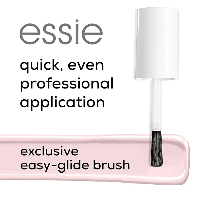 essie Nail Polish, Glossy Shine Sheer White, Marshmallow, 0.46 Ounce (Pack of 2)