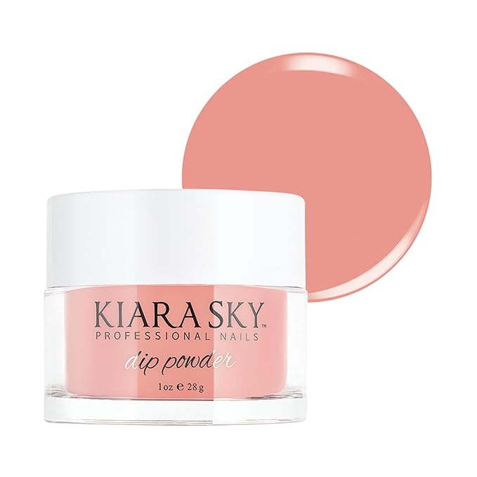 Kiara Sky Long Lasting Nail Dip Powder Pink Tones 1 oz, Cheeky