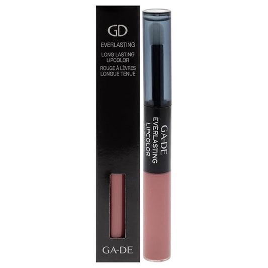GA-DE Everlasting Lip Color, 93 - Full Coverage, Non-Oily, Moisturizing, Long Lasting Lipstick - Dries Quickly into Ultra-Thin Film - 0.28 oz