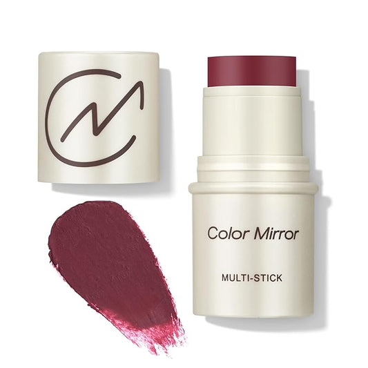 Multi-Use Makeup Stick - Blush, Lipstick, Eyeshadow & Highlighter For All Skin, Buildable Color, Long-Lasting, Lightweight, Natural Soft Finish(45 Cosmopolitan Matte), 0.158 oz