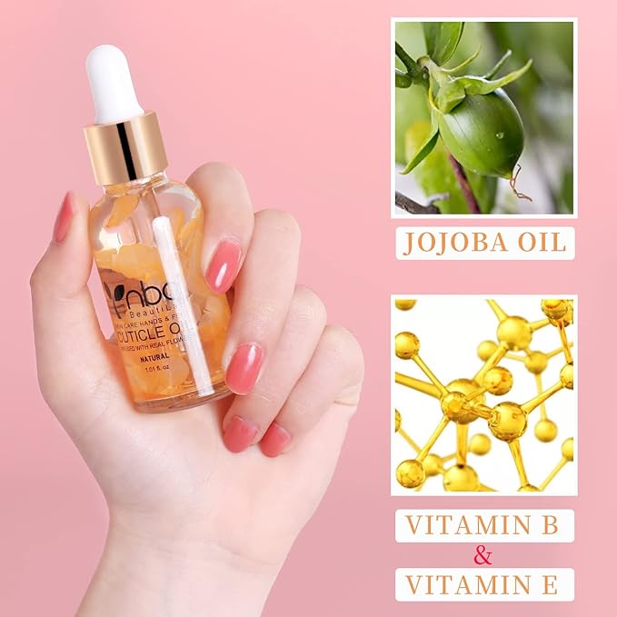 Nail Cuticle Oil, 2Pcs 30ml