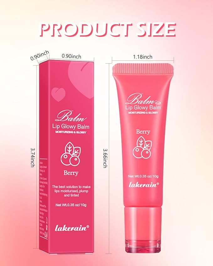 Moisturizer Lip Glowy Balm, Hydrating & Women-4#Grape