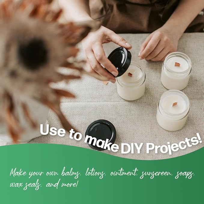 White Beeswax Pellets 1 lb (16 Candles