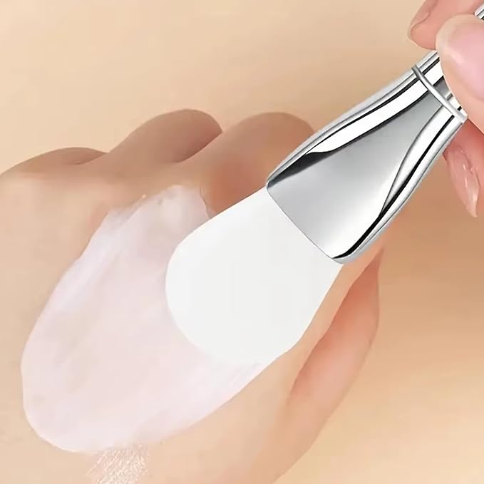 Silicone Facial Mask Brush Face&Eye Cream Mask Applicator Scraper Face Cleanse Brushes Travel Portable Skin Care Tools