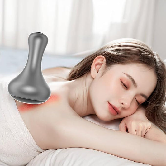 Hot Stones for Massage, Hot Stones Muscle Massage with Warmer, Wireless Natural Bian Stone Electric Gua Sha for Home Spa