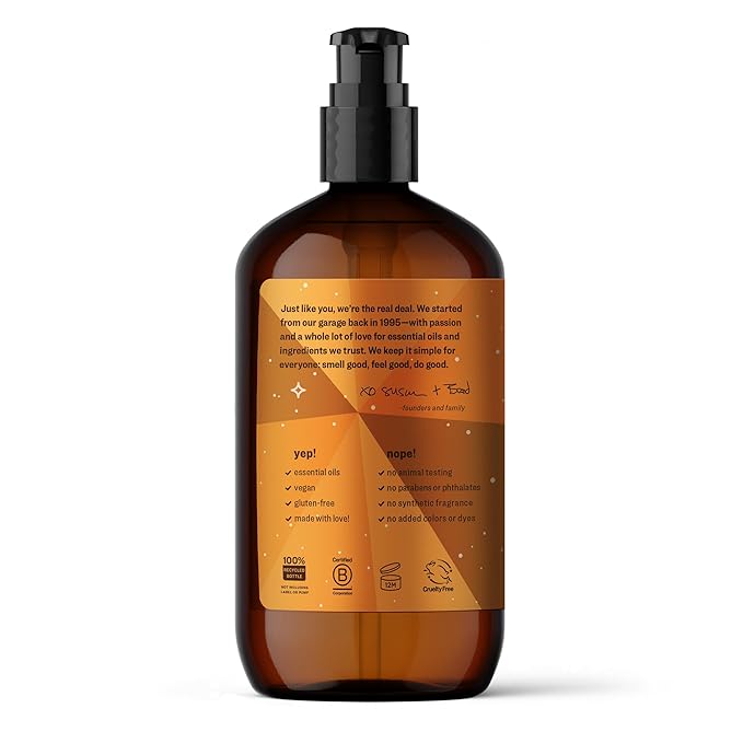 Everyone Liquid Hand Soap, 12.75 Ounce (Pack of 3), Sweet Cinnamon + Vanilla, limited edition, made with Essential Oils for kitchen and bathroom