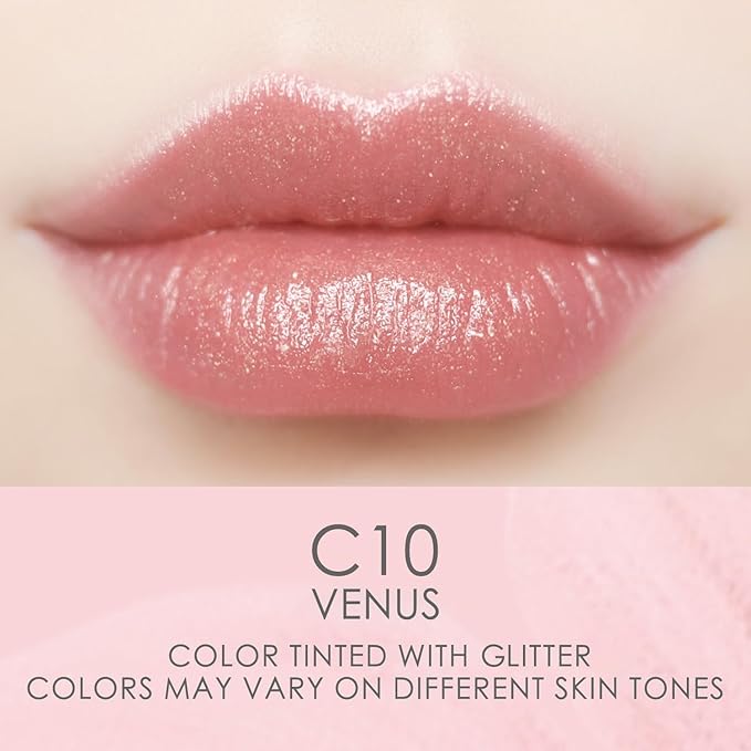 CATKIN Lip Balm Color Tinted Lipstick Ultra Hydrating Lip Deep Moistrurize Lip Care with Vitamin E Nourishing For Cracked & Dry Lips 0.12 oz 2pcs (01+10)