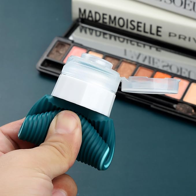 Travel Bottles for Toiletries, Tsa Approved 2oz Travel Bottles, BPA Free Leak Proof Travel Size Toiletry Containers, Refillable Travel Accessories with Toiletry Bag for Shampoo Liquid (4 Pack)