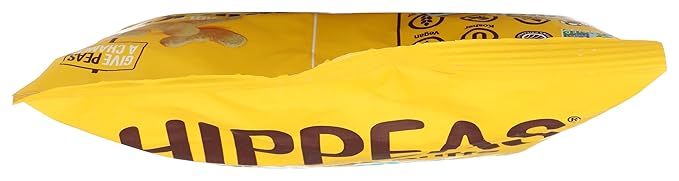 Hippeas Chickpea Puffs, Vegan White Cheddar, 4 Ounce (Pack of 1), 4g Protein, 3g Fiber, Vegan, Gluten-Free, Crunchy, Plant Protein Snacks