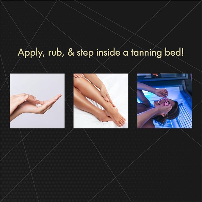 Millennium Tanning Solid Black Special Reserve 200X, Tanning Lotion w/Tattoo Protector, 13.5 Ounces