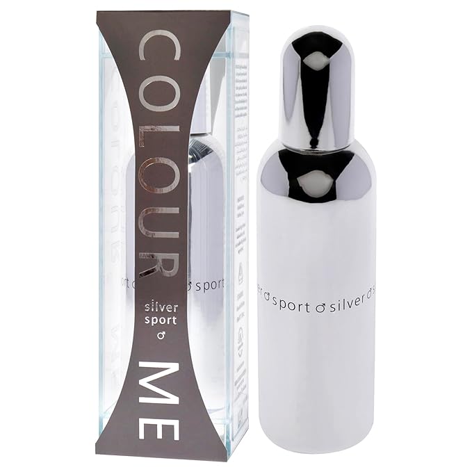 Milton-Lloyd Colour Me Silver Sport -Cologn-for Men - Woody Fragrances - Mens-Cologn - Long Lasting Perfume for Men - Woody-Cologn- 3 oz