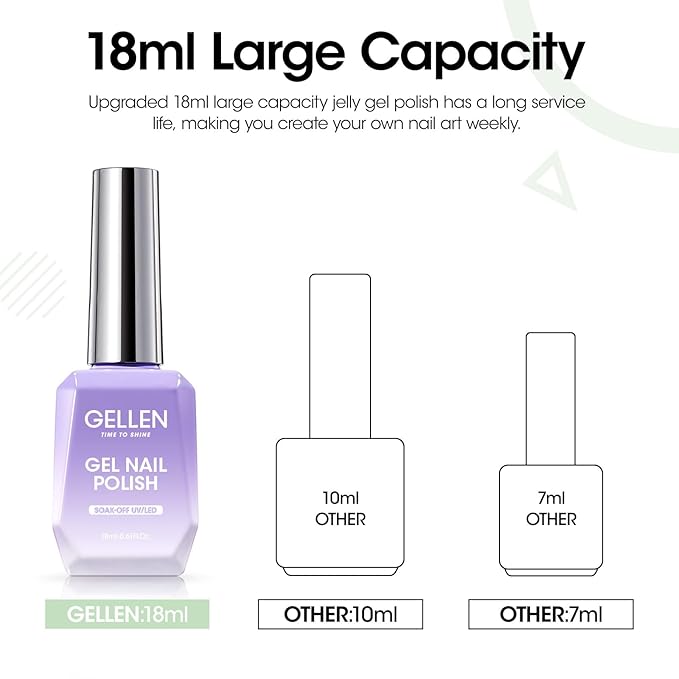 Gellen Gel Nail Polish 18Ml