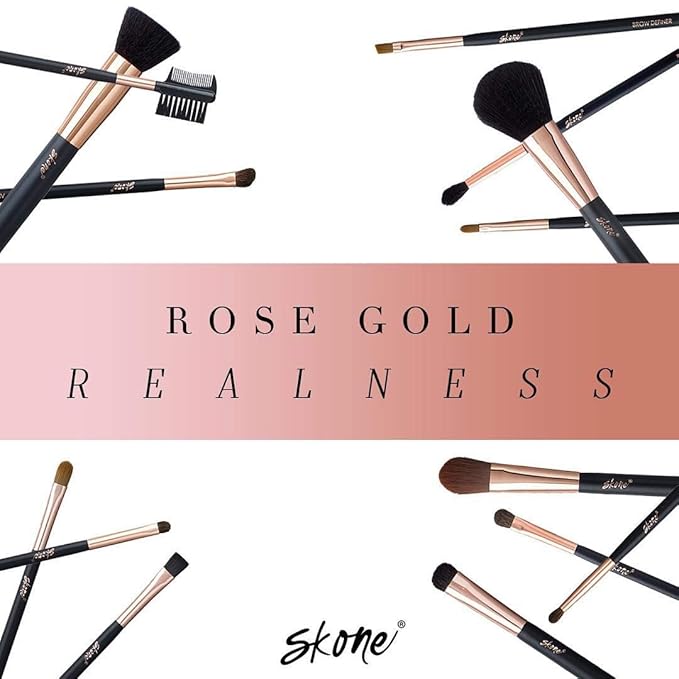 Skone Contour Brush - Easily Achieve Professional Flawless Sculptured And Defined Results Top Makeup Artists' Are Raving About Skone's Quality Brushes