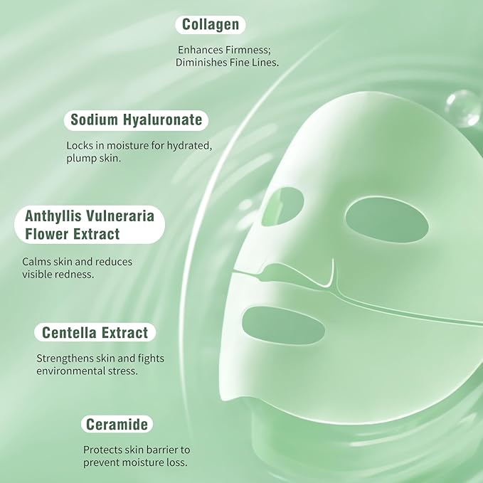 ISTON Overnight Hydrogel Face Mask for All Skin