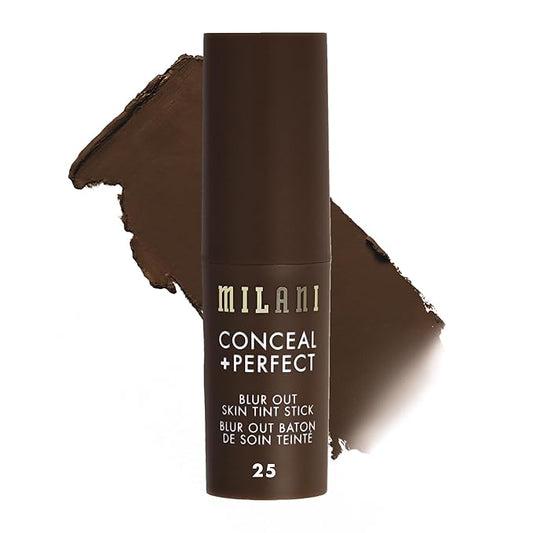 Milani Conceal + Perfect - Skin Tint Stick, Blur Out Tinted Moisturizer Makeup, Shade 25