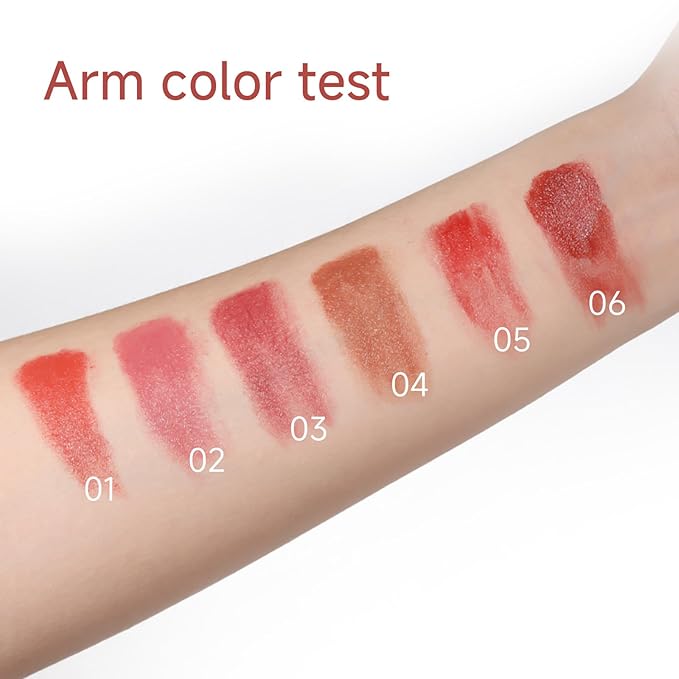 Matte Lipstick for Women, Long Lasting Moisturizing Lip Stain, Waterproof Lip Color Makeup (Carmine Red)