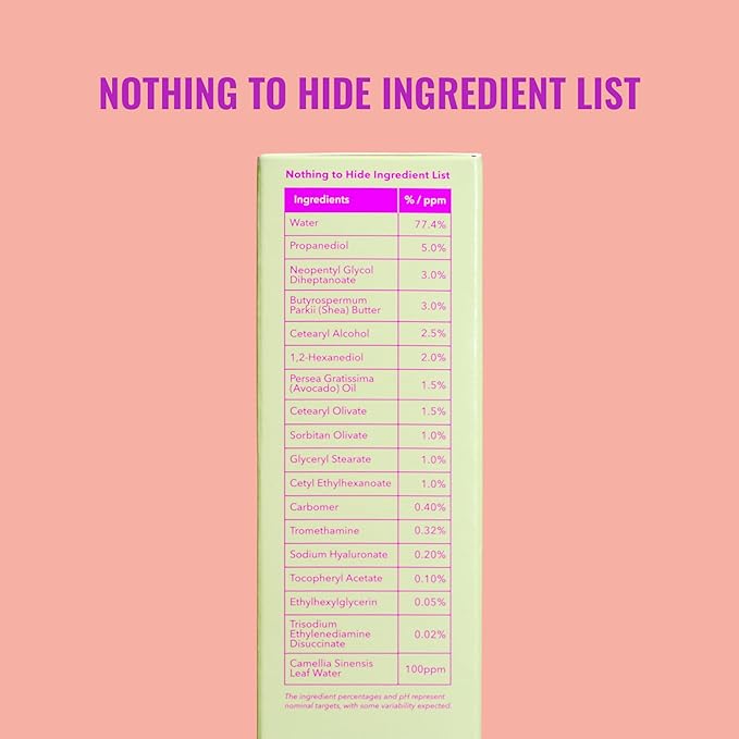 Good Molecules Lightweight Daily Moisturizer - Non-Greasy Face Moisturizer with Shea Butter and Hyaluronic Acid for Deep Hydration - Face Lotion, Skin Care for Face