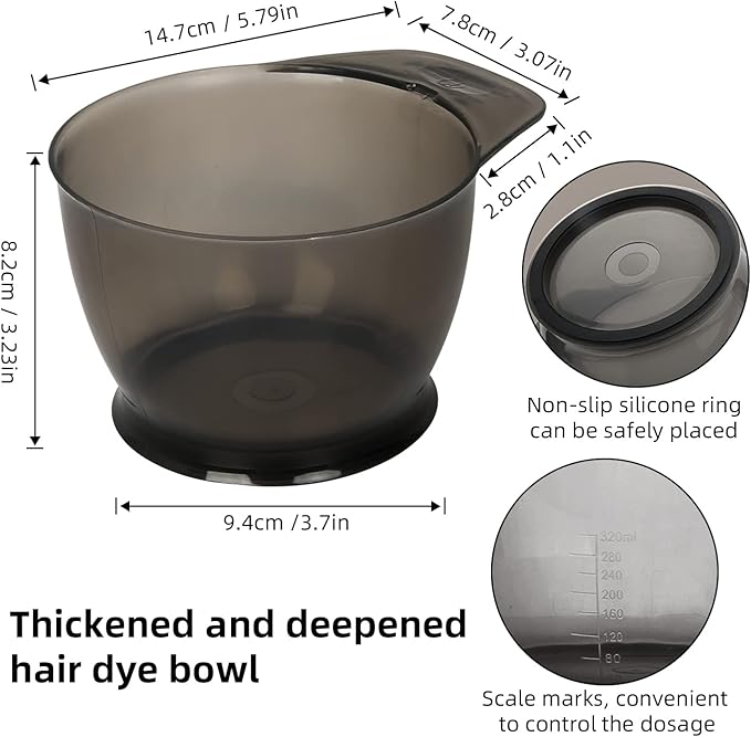 ROOHUA 28Pcs Hair Dye Coloring