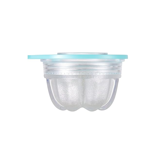 TONYMOLY Jelly Lip Melt, Coconut | Limited Edition Holographic Glitter Lip Treatment and Highlighter