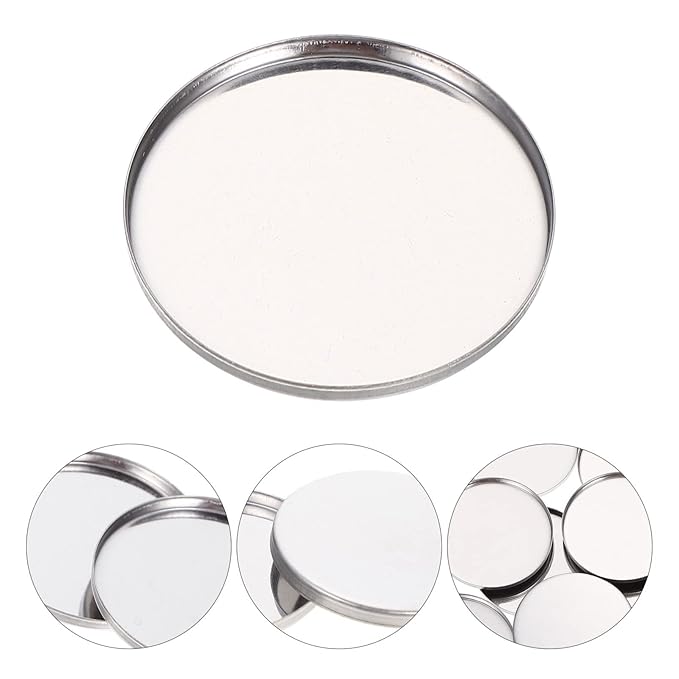 20pcs Metal Makeup Eyeshadow Jars Pan Palettes Tin