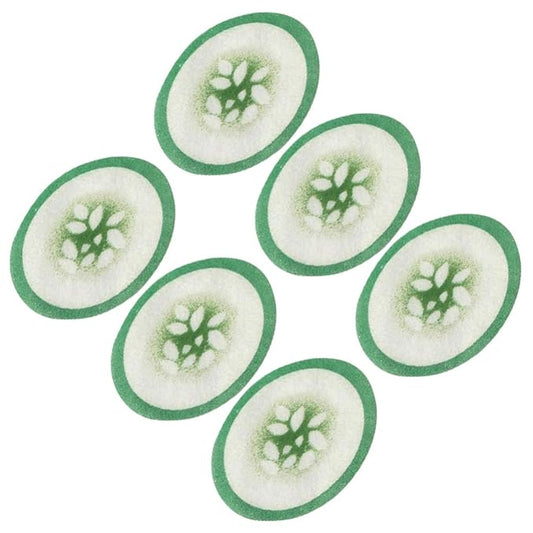 100pcs Under Eye Pads Disposable Cucumber Print Non-Woven Eye Patches Eyelash Pad DIY Eye Care Tool for Home Travel and Salon