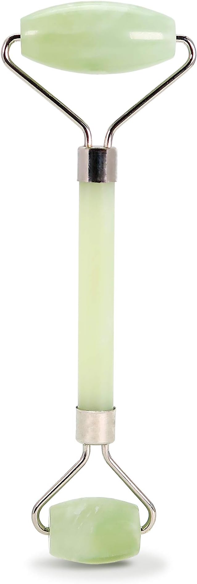 Plum Beauty Jade Roller for Face - Improves Skin Tone and Blood Circulation - Skin Care Face Roller Reduces Under-Eye Puffiness and Dark Circles (Pack of 2)